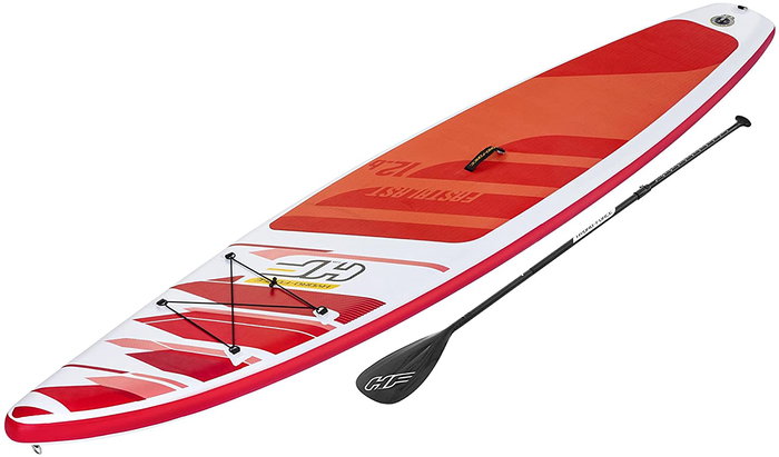 Bestway 65343 Tabla Paddle Surf Hinchable Fastblast Tech Set 3.81m - Para Touring Rápido y Competición en Lago o Mar Bestway 65343 Tabla Paddle Surf Hinchable Fastblast Tech Set 3.81m - Para Touring Rápido y Competición en Lago o Mar