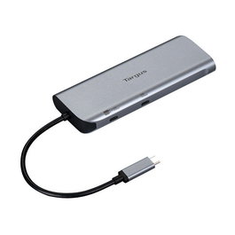 Targus DOCK427GL Docking Station USB-C Dual HDMI 4K 140W - 2 Puertos HDMI 2.0, Ethernet 1000 Mbit/s, USB 3.2 Gen 2, Compatible con Windows/Mac/Linux, Color Gris