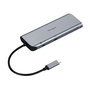 Targus DOCK427GL Docking Station USB-C Dual HDMI 4K 140W - 2 Puertos HDMI 2.0, Ethernet 1000 Mbit/s, USB 3.2 Gen 2, Compatible con Windows/Mac/Linux, Color Gris