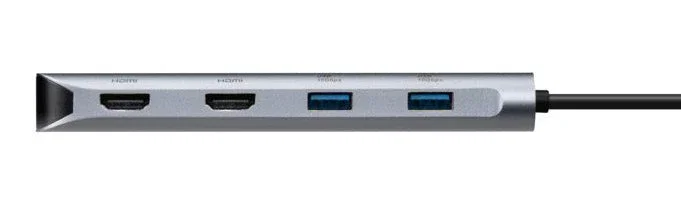Targus DOCK427GL Docking Station USB-C Dual HDMI 4K Gris