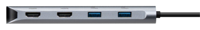 Targus Docking Station USB-C Dual HDMI 4K DOCK427GL Gris