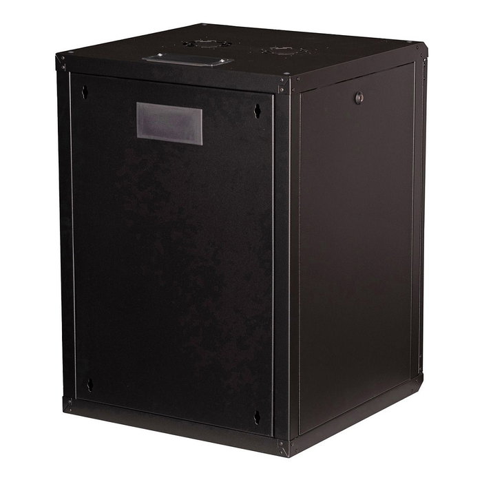 ROLINE 26.21.0177 Bastidor de Pared Profesional 16U 19 Pulgadas, 600x600 mm BxT, Cristal, Acero Negro, para Rack ROLINE 26.21.0177 Bastidor de Pared Profesional 16U 19 Pulgadas, 600x600 mm BxT, Cristal, Acero Negro, para Rack