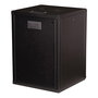ROLINE 26.21.0177 Bastidor de Pared Profesional 16U 19 Pulgadas, 600x600 mm BxT, Cristal, Acero Negro, para Rack