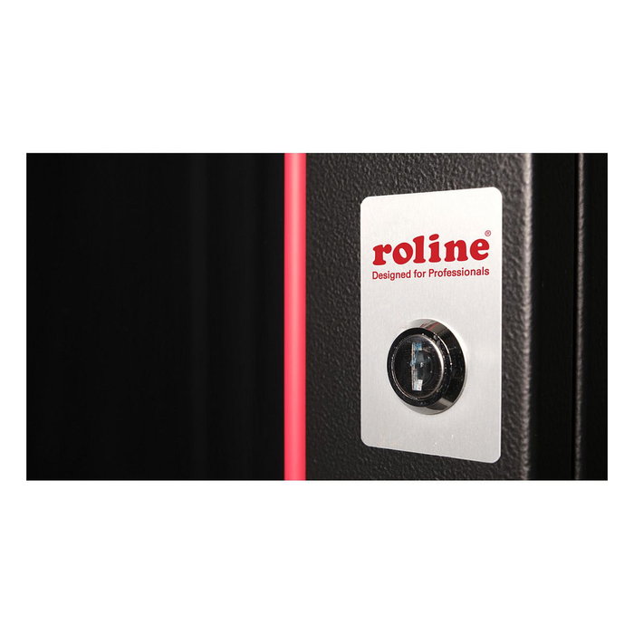ROLINE 26.21.0177 Bastidor de Pared Profesional 16U 19 Pulgadas, 600x600 mm BxT, Cristal, Acero Negro, para Rack ROLINE 26.21.0177 Bastidor de Pared Profesional 16U 19 Pulgadas, 600x600 mm BxT, Cristal, Acero Negro, para Rack