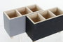 DKD Home Decor Organizador de Madera Cnacc ofi Pack de 2
