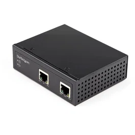 Startech Extensor Industrial Ethernet PoE++ de 60W 802.3bt, 1 Puerto Gigabit, IP30, Para Cámaras/Luces, Alcance 100m - POEEXT1G60W