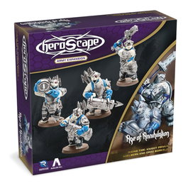 Heroscape expansión Rising Tide - Knight Primus Adelbern & Ordo Borealis Army *Edición Inglés*