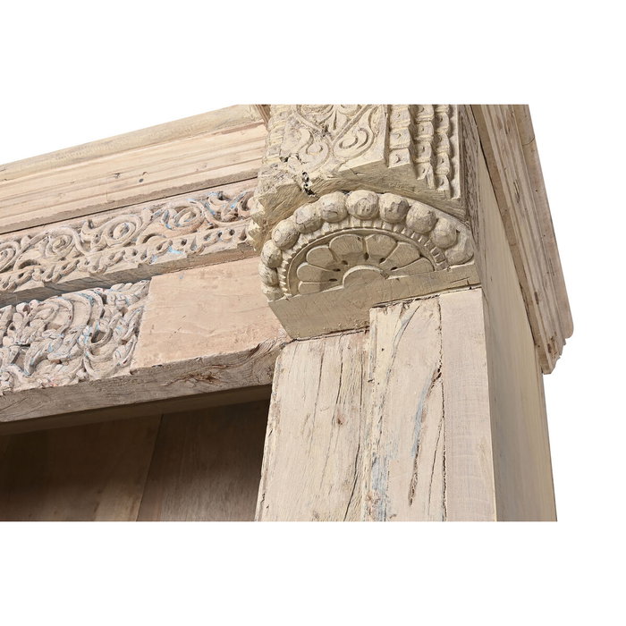 DKD Home Decor Estantería de Teca Natural Tallas Antiguas 150x60x210 DKD Home Decor Estantería de Teca Natural Tallas Antiguas 150x60x210