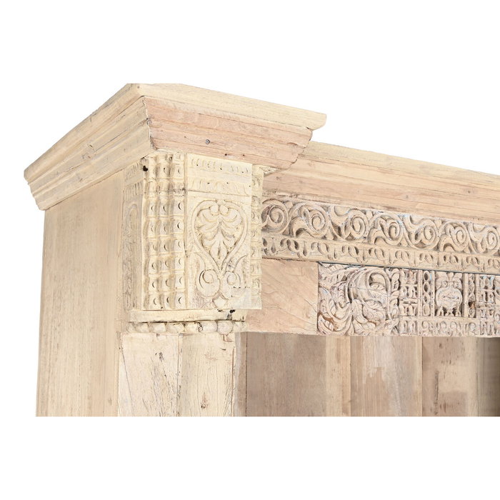 DKD Home Decor Estantería de Teca Natural Tallas Antiguas 150x60x210 DKD Home Decor Estantería de Teca Natural Tallas Antiguas 150x60x210