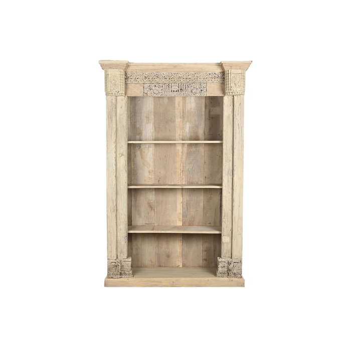 DKD Home Decor Estantería de Teca Natural Tallas Antiguas 150x60x210 DKD Home Decor Estantería de Teca Natural Tallas Antiguas 150x60x210