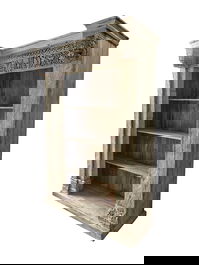 DKD Home Decor Estanteria Teca Natural 150 x 60 x 210 cm 3 Estanterias 44 cm Distancia