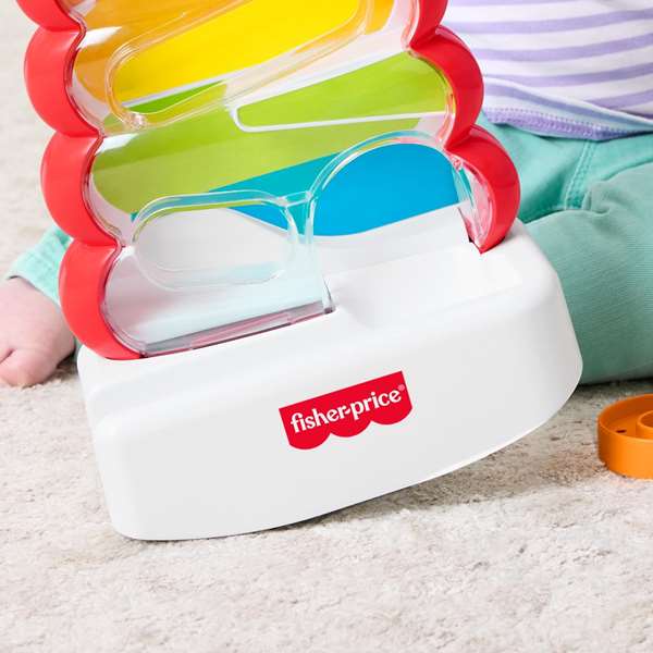 Mattel Juego Pila de Aritos que Caen Fisher-Price Edad Mínima 6 Meses