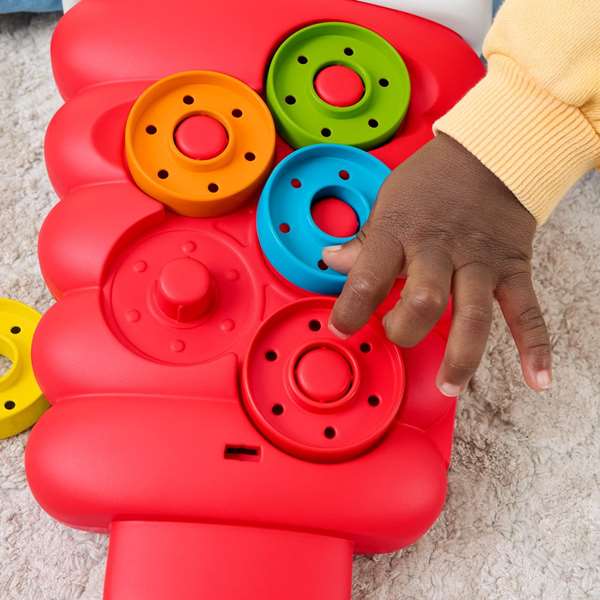 Mattel Juego Pila de Aritos que Caen Fisher-Price Edad Mínima 6 Meses