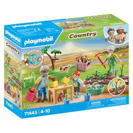 PLAYMOBIL Huerto con Abuelos Country 71443