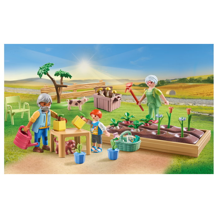 PLAYMOBIL Huerto con Abuelos Country 71443 PLAYMOBIL Huerto con Abuelos Country 71443