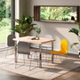 Emuca Tablero para mesa, 1150x750mm, espesor 30mm, Madera, Efecto roble
