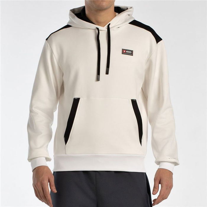 Sudadera con Capucha Hombre +8000 Euron Blanco 10-11 Años