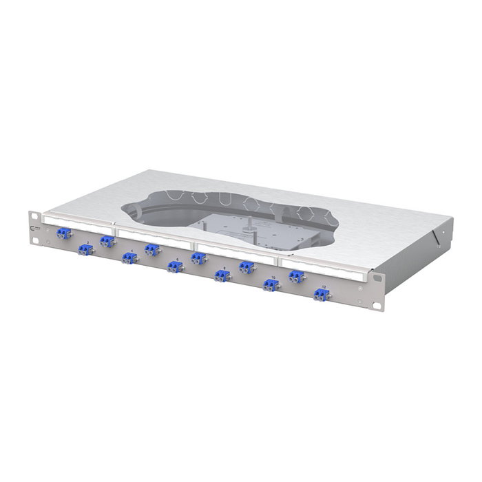 METZ CONNECT Patchfeld OpDAT fix2 splice 12xLC-D OS2 Gris METZ CONNECT Patchfeld OpDAT fix2 splice 12xLC-D OS2 Gris
