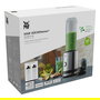 WMF KITCHENminis Smoothie-to-go Batidora de Vaso Portátil 0416500011, para Batidos, Picahielos, 300W, Acero Inoxidable, Capacidad 0.6L