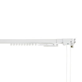 Cintacor Riel reforzado blanco extensible de 160 - 300 cm