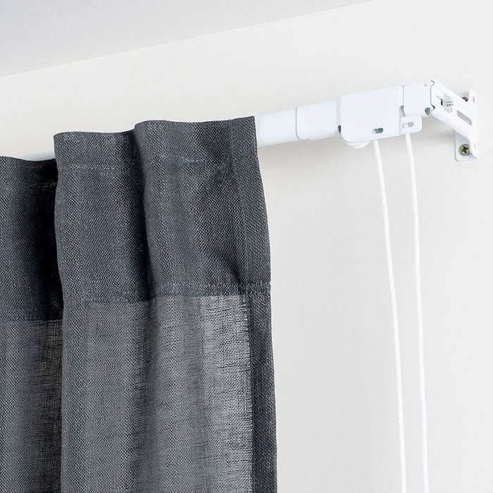 Cintacor Riel reforzado blanco extensible de 160 - 300 cm Cintacor Riel reforzado blanco extensible de 160 - 300 cm