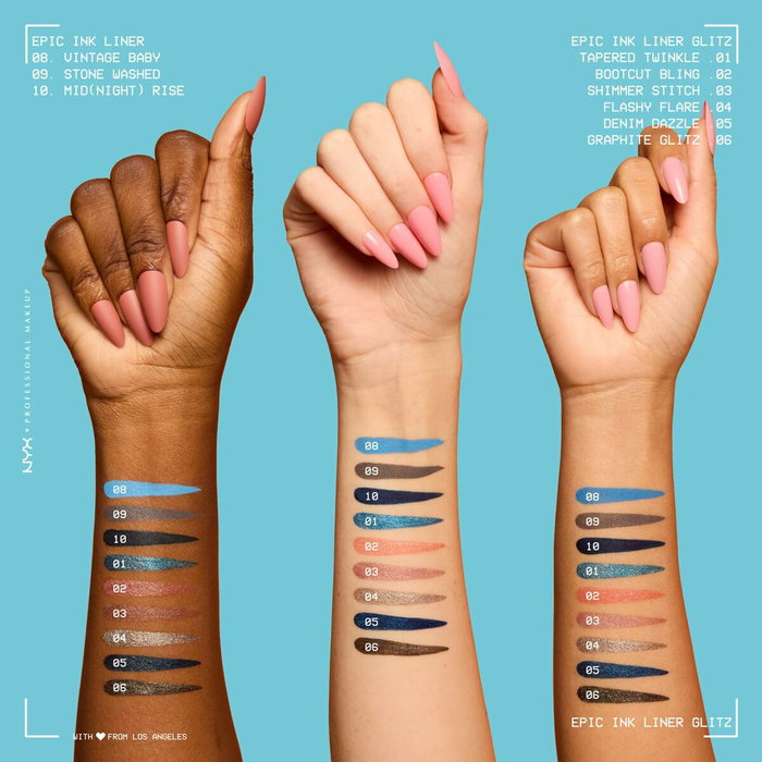 Nyx Professional Make Up Epic Ink Liner Glitz #04-Shimmer Stitch