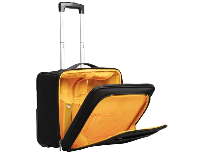 Exacompta Trolley Maletín para portátil Exactive Slim 15.6" Negro 440x370x200 mm Capacidad 17L