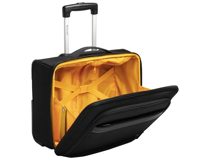 Exacompta Trolley Maletín para portátil Exactive Slim 15.6" Negro 440x370x200 mm Capacidad 17L