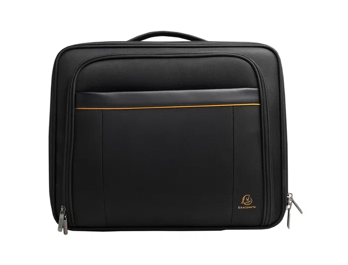 Exacompta Trolley Maletín para portátil Exactive Slim 15.6" Negro 440x370x200 mm Capacidad 17L