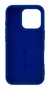 Celly CROMO1079BL Funda para iPhone 16 Pro, Azul, Resistente a Golpes y Rayones, Microfibra y TPU