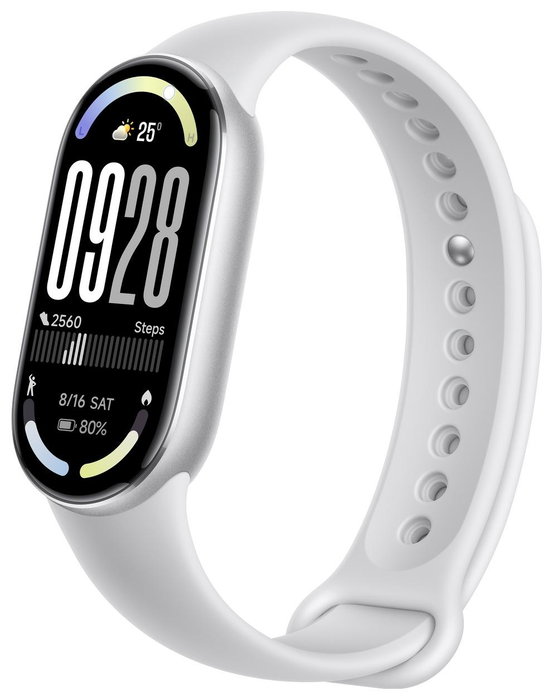 Xiaomi Smart Band 10 Plata Glaciar Xiaomi Smart Band 10 Plata Glaciar