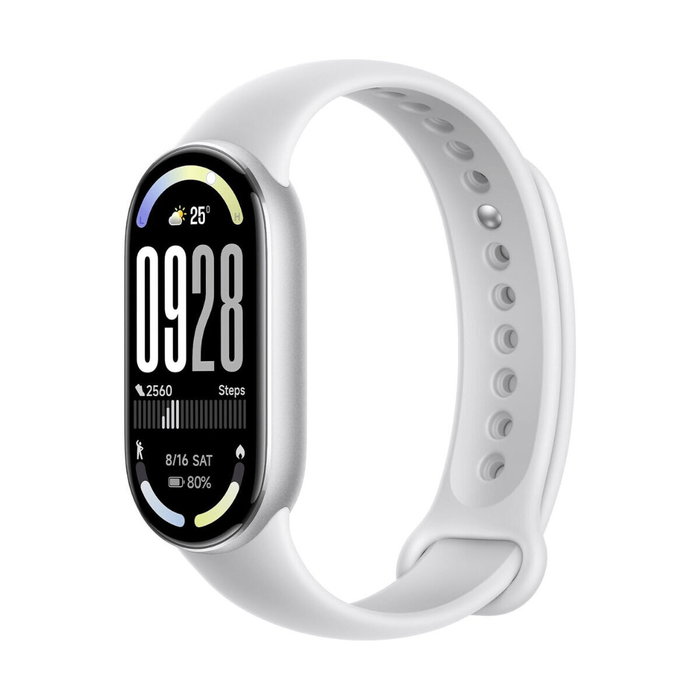 Xiaomi Smart Band 10 Plata Glaciar Xiaomi Smart Band 10 Plata Glaciar