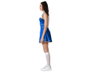 Disfraz de Animadora Azul Adulto XL