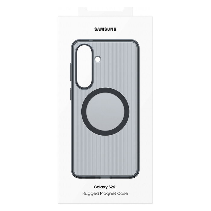 Samsung Rugged Magnet Case para Galaxy S26 Plus, Negro
