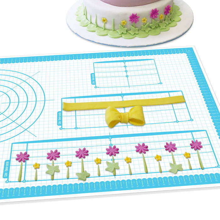 Lily Cook Tapete Deco Fondant 70x46 cm Colores Surtidos Plástico