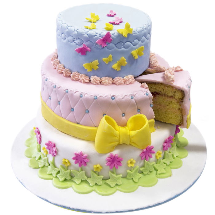 Lily Cook Tapete Deco Fondant 70x46 cm Colores Surtidos Plástico