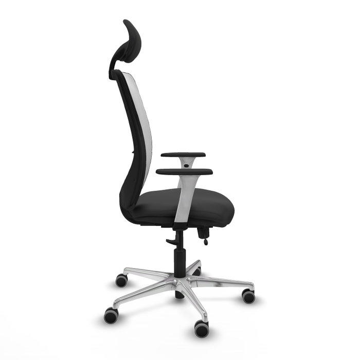 PIQUERAS Y CRESPO Silla de oficina Zulema Gris oscuro y Blanco PIQUERAS Y CRESPO Silla de oficina Zulema Gris oscuro y Blanco