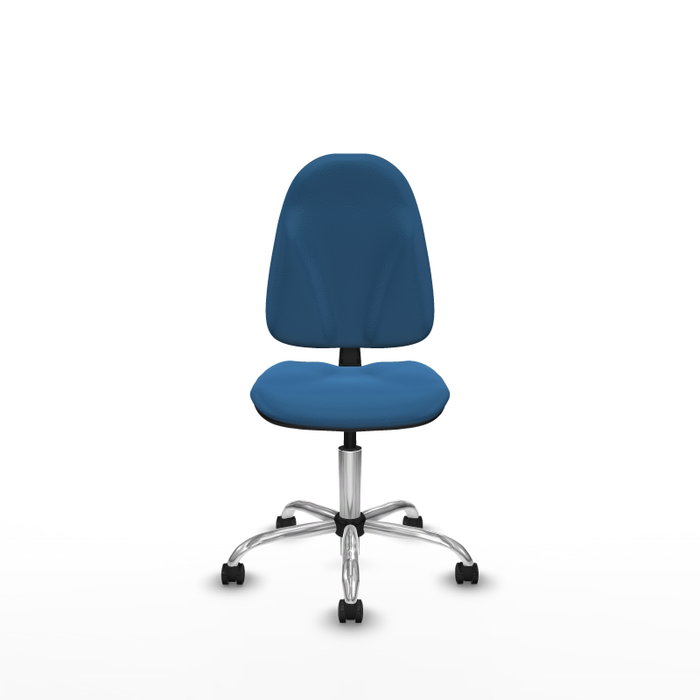 PIQUERAS Y CRESPO Silla de oficina Algarra Azul claro sin brazos PIQUERAS Y CRESPO Silla de oficina Algarra Azul claro sin brazos