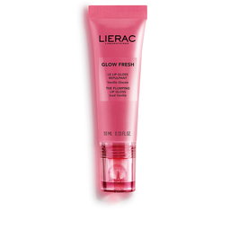 Lierac GLOW FRESH Brillo de Labios Repulpante con Acido Hialuronico, Extracto de Tulipan y Aceite de Macadamia, Sabor Vainilla Helada - 10 ml