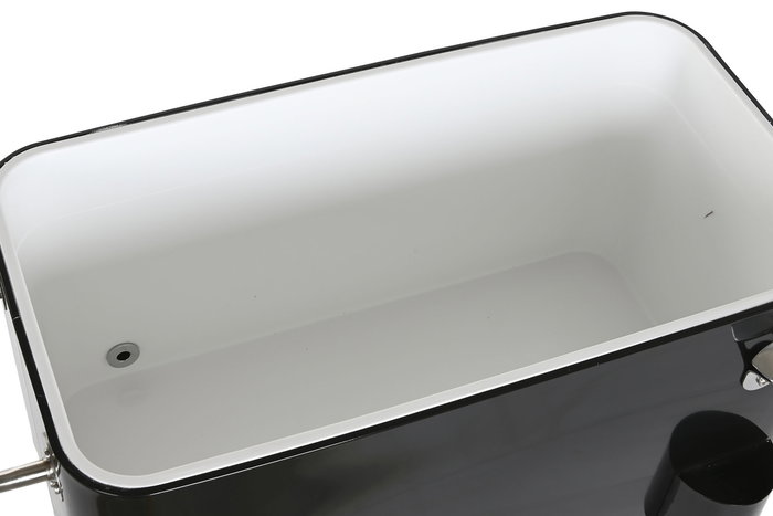 DKD Home Decor Nevera Terraza Y Jardin Negro 43 x 80 x 74 cm