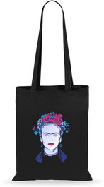 CAMPO DAS REDES Bolsa Frida Kahlo Negro