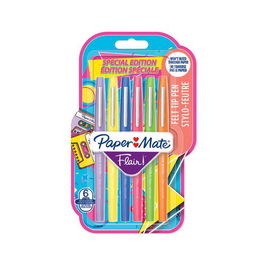 Rotulador Fibra Paper Mate Flair Orig.M (1,1) Retro Blister De 6