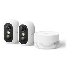 Eufy C35 2+1 Kit Blanco | Cámara de Seguridad IP Interior y Exterior Inalámbrica IP67