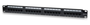 WP WPC-PAN-6U-24 Panel de Parcheo 24 Puertos Cat6 1U Negro