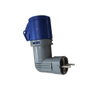 Solera Clavija Adaptador Acodado Schuko a Cetac 2P+T 16A 230V~ 904011