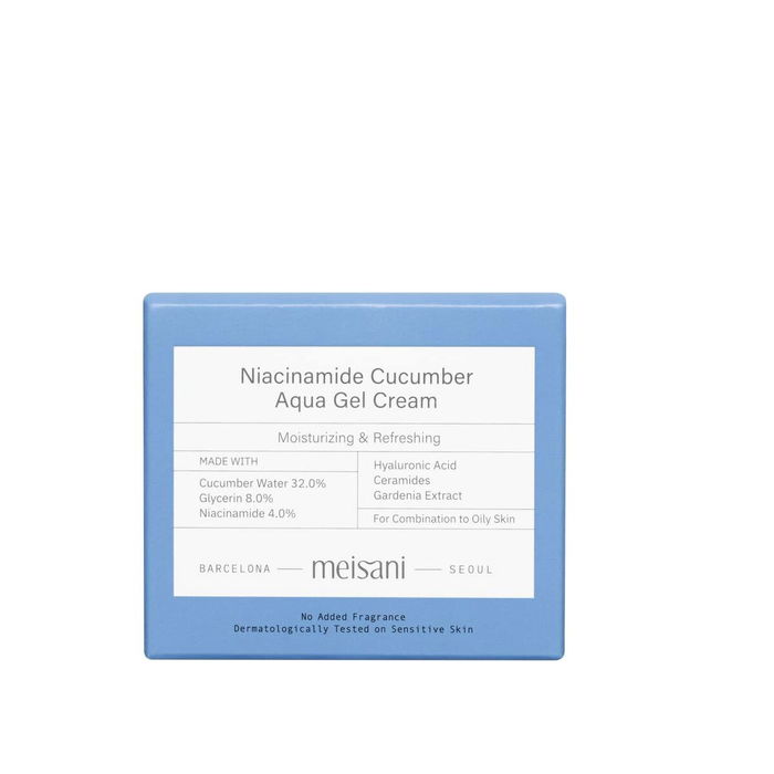 Gel Hidratante Meisani Niacinamide Cucumber Aqua 50 ml