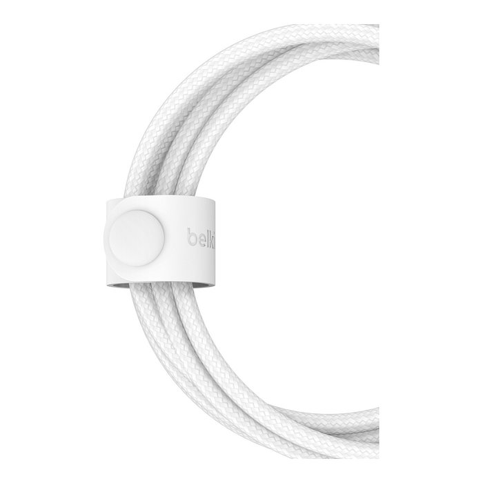 Belkin CAC003hq1.5MWH BOOST CHARGE Pro - Cable USB-C a USB-C/Lightning 2 en 1, 1.5 m, 60 W, Blanco, Carga Rápida para iPhone, iPad, Galaxy, MacBook
