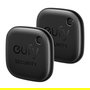 Anker eufy Security SmartTrack Link - 2 Pack Anti-Pérdida Bluetooth Tag Buscador Universal Negro, Resistente al Agua, Compatible con Find My, Batería CR2032 Reemplazable