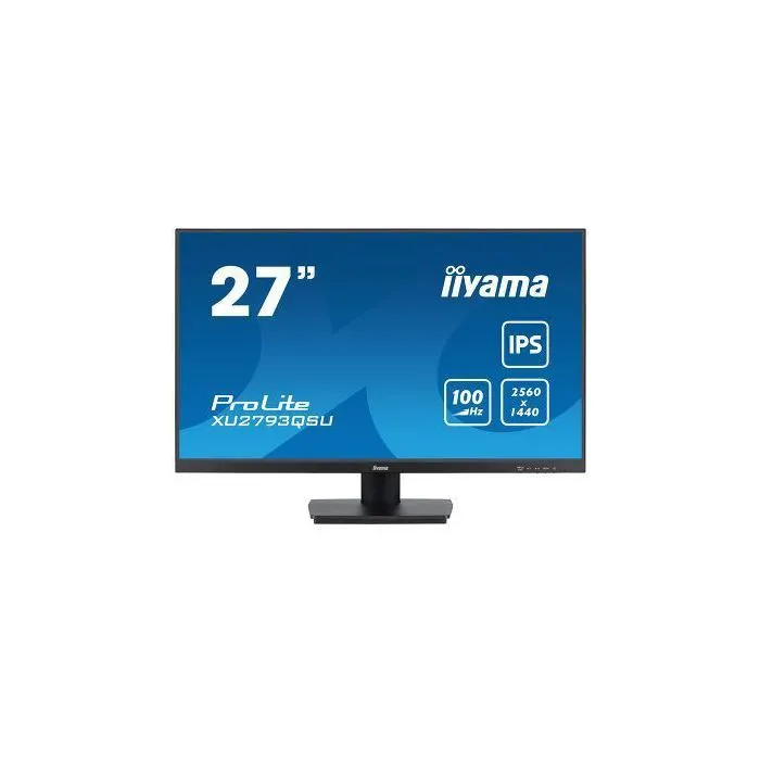 Iiyama Prolite XU2793QSU-B7 Pantalla de PC 27 Pulgadas QHD 100Hz Panel IPS 1ms Iiyama Prolite XU2793QSU-B7 Pantalla de PC 27 Pulgadas QHD 100Hz Panel IPS 1ms
