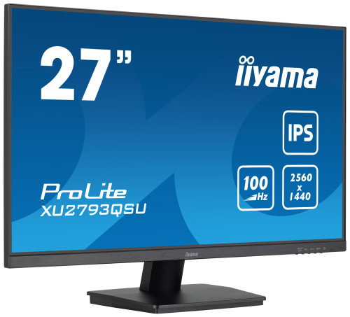 Iiyama XU2793QSU-B7 Monitor 27" WQHD IPS 1440p 100Hz 1ms 300cd/m² Negro